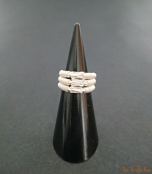 Bague ethnique en argent