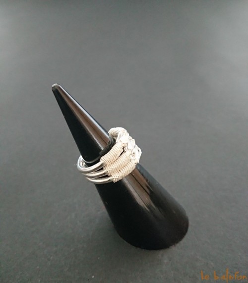 Bague ethnique en argent