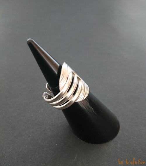 Bague ethnique en argent