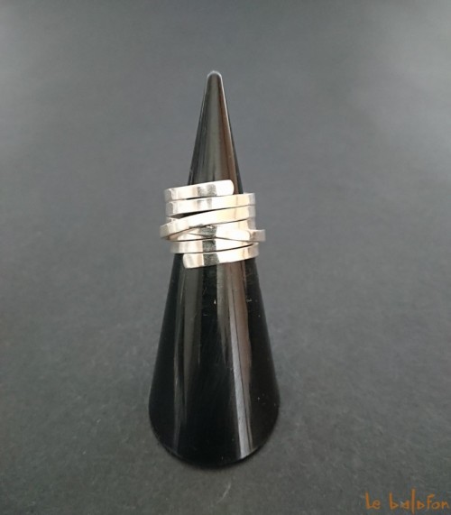 Bague ethnique en argent