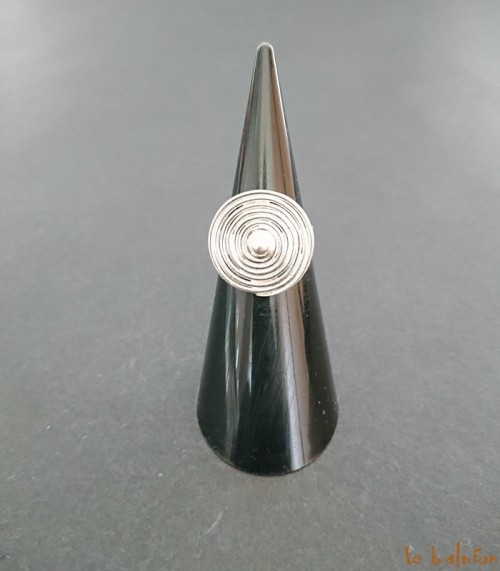Bague ethnique en argent