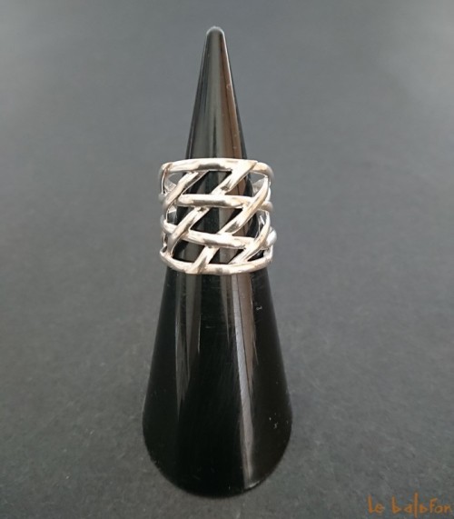 Bague ethnique en argent