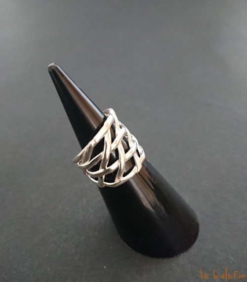 Bague ethnique en argent