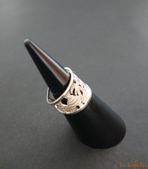 Bague ethnique en argent
