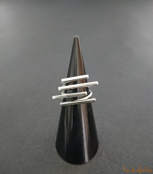 Bague ethnique en argent