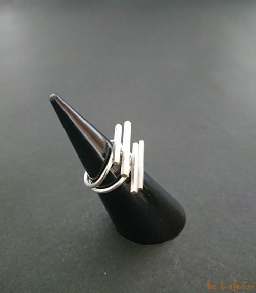 Bague ethnique en argent