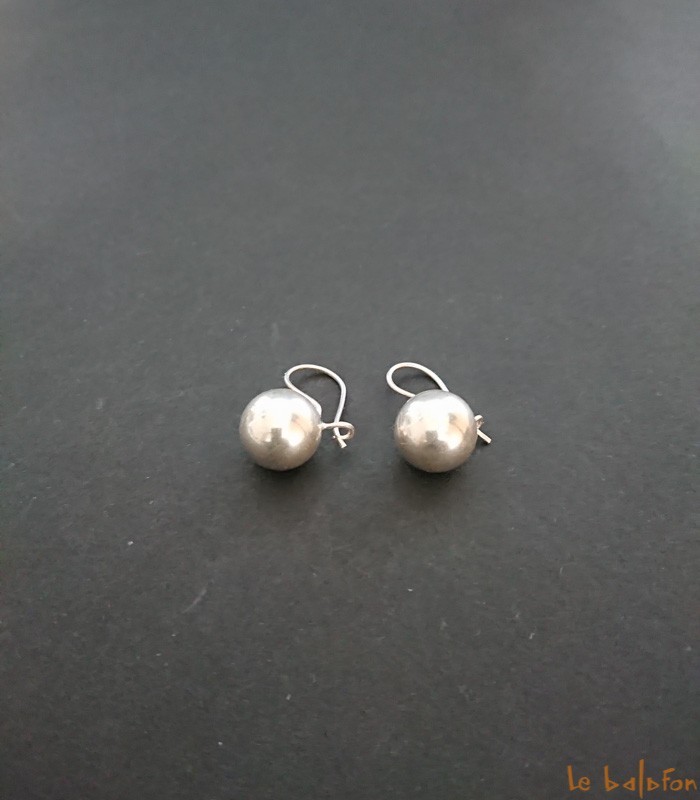 Boucles d'oreilles ethniques en argent