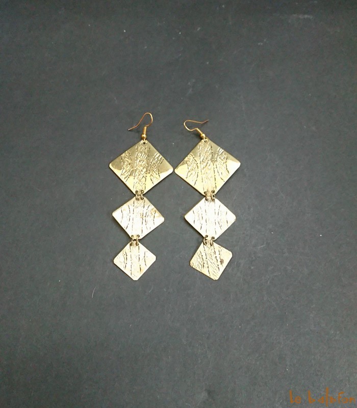 Boucles d'oreilles africaines Mali