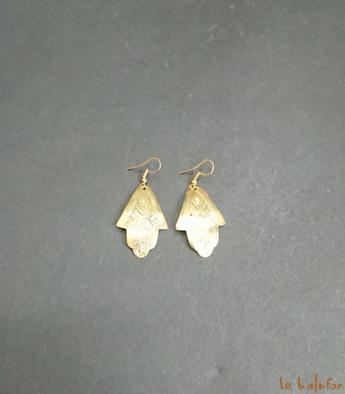 Boucles d'oreilles africaines Mali