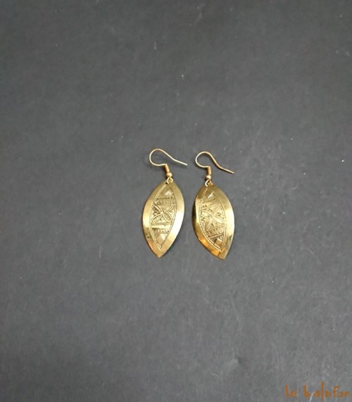 Boucles d'oreilles africaines Mali