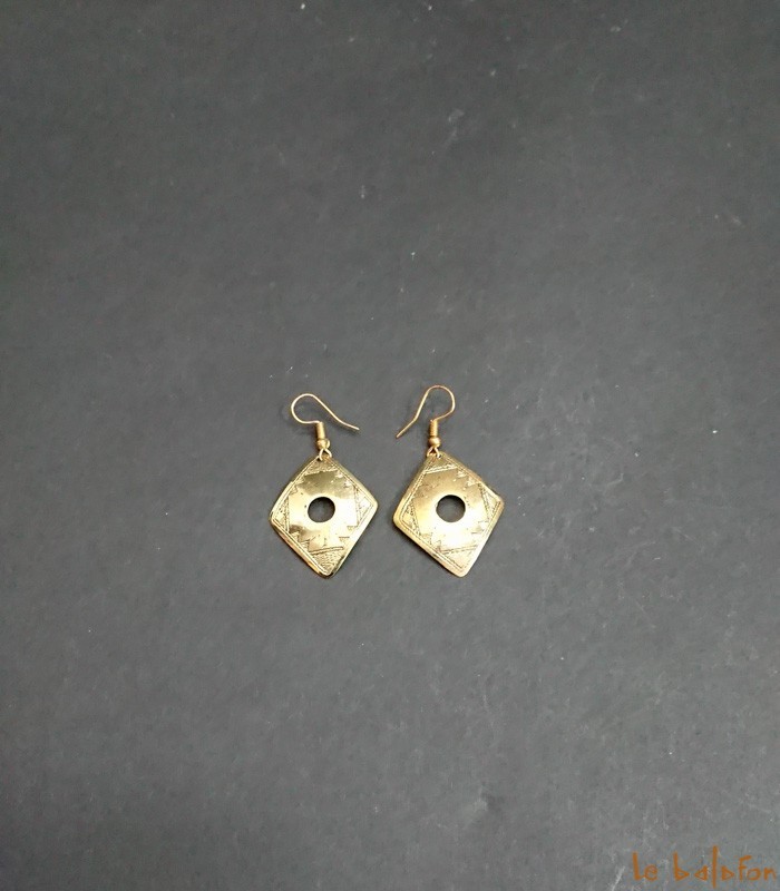 Boucles d'oreilles africaines Mali