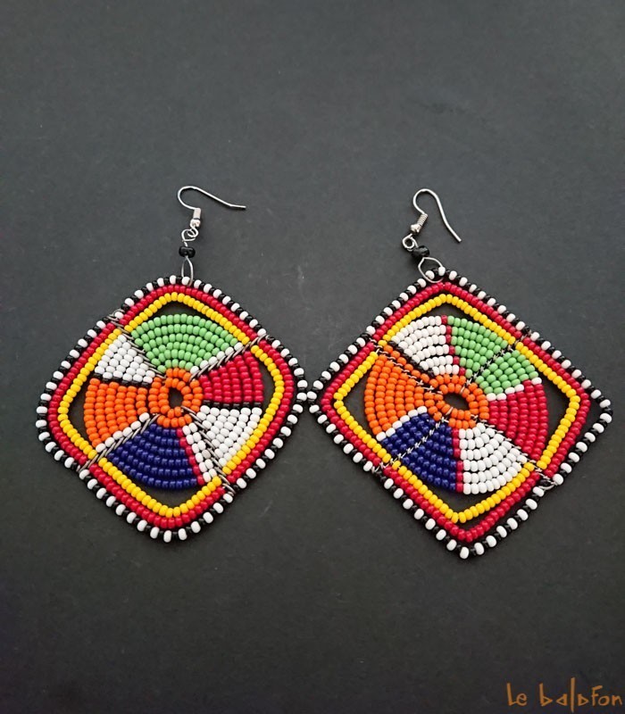 Boucles d'oreilles Massaï