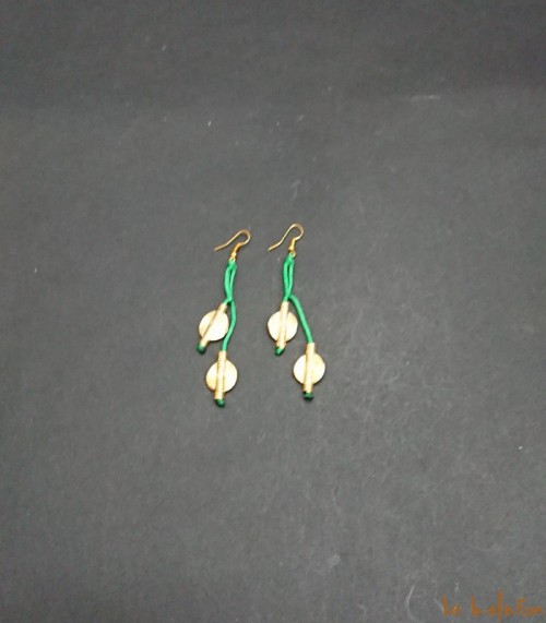 Boucles d'oreilles en laiton