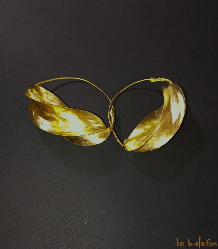 Boucles d'oreilles Peul "créoles"