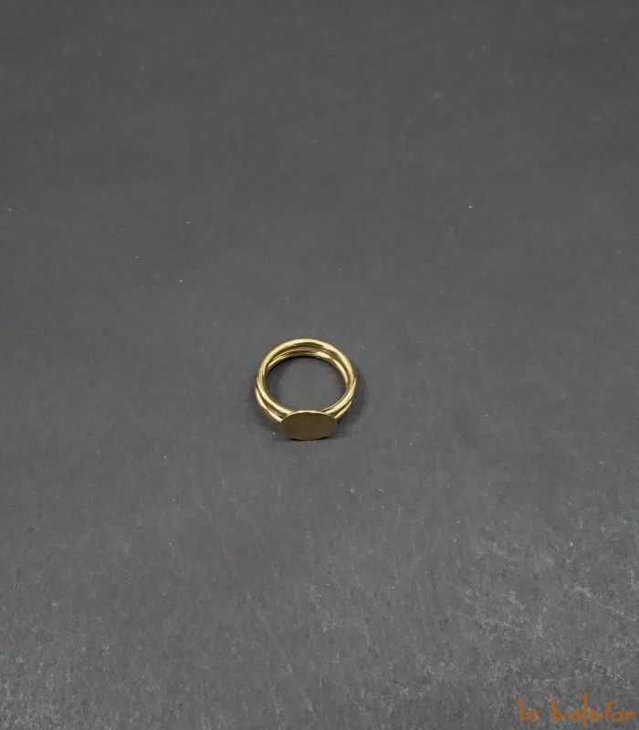 Bague ethnique africain en laiton