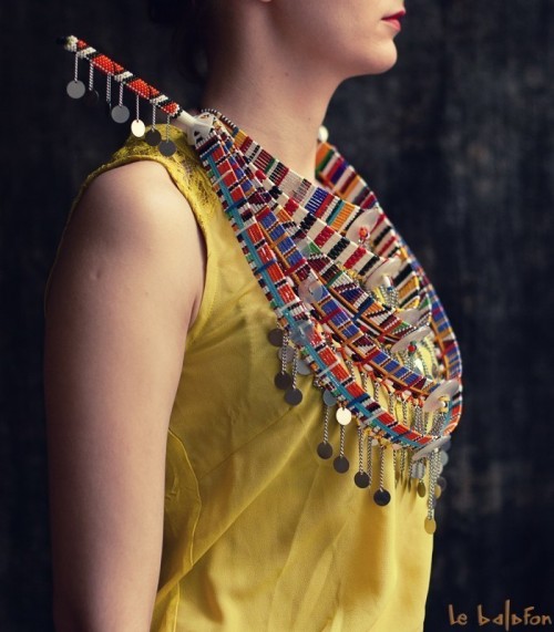 Sets de collier ethnique Massaï