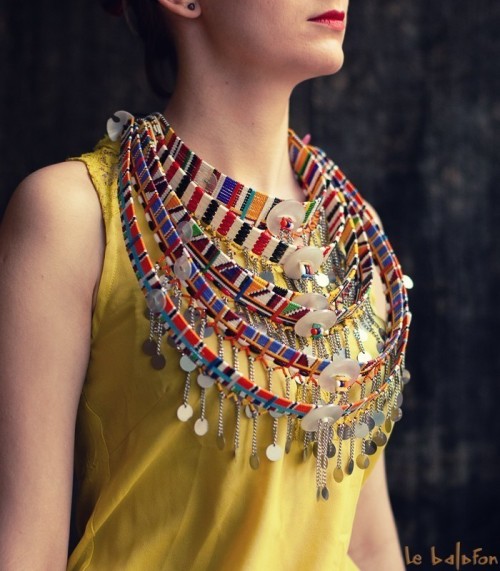 Sets de collier ethnique Massaï
