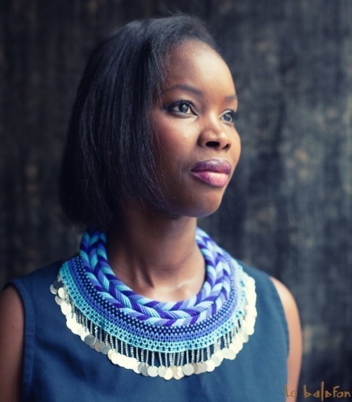 Collier plastron ethnique Samburu