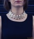 Collier coquillage plastron africain