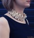 Collier coquillage plastron africain