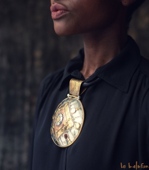 collier africain original