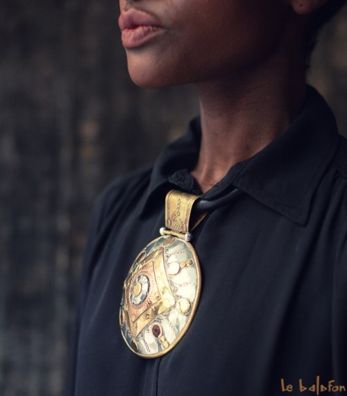 collier africain original