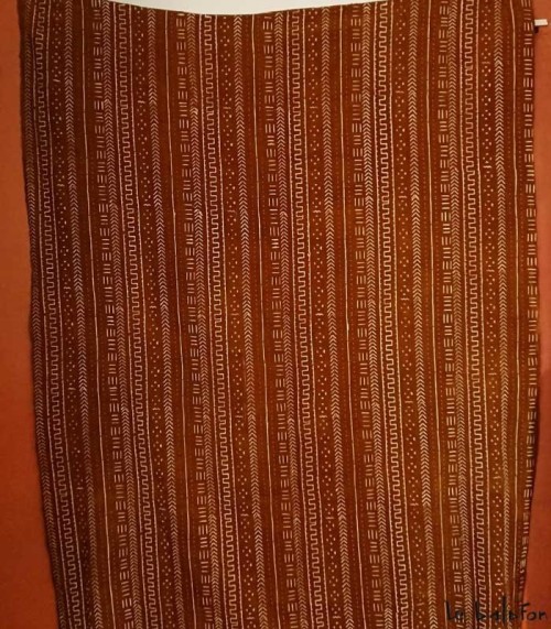 Plaid ethnique africain bogolan