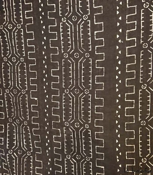 Plaid ethnique africain bogolan
