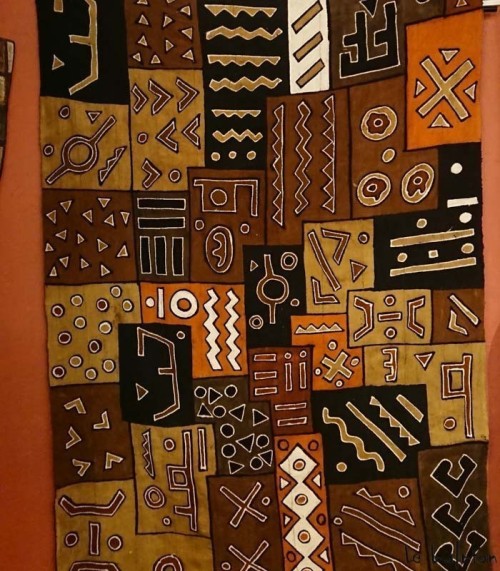 Plaid ethnique africain bogolan