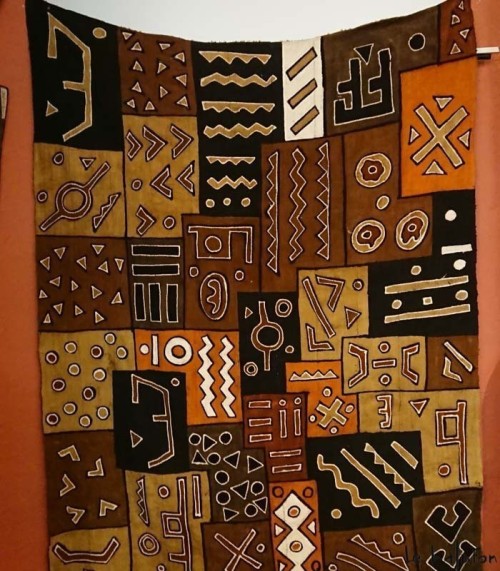 Plaid ethnique africain bogolan