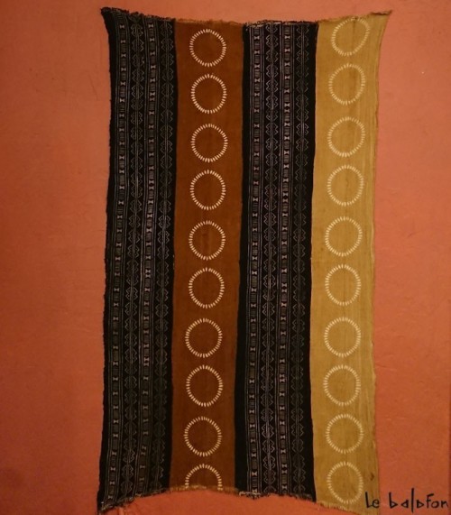 Plaid ethnique africain bogolan