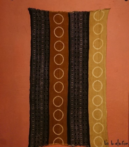Plaid ethnique africain bogolan
