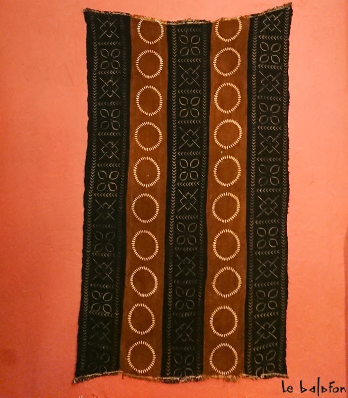 Plaid ethnique africain bogolan