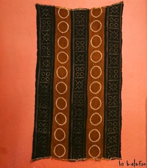Plaid ethnique africain bogolan
