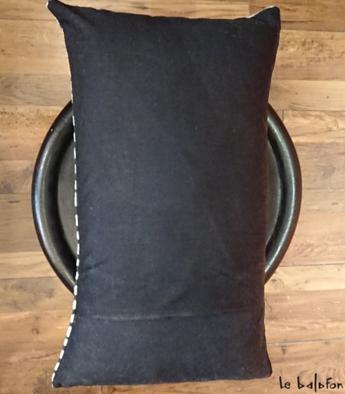 housse de coussin ethnique africain bogolan