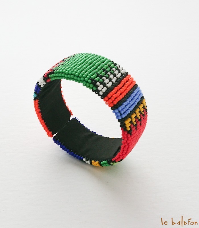 Bracelet africain Massaï large