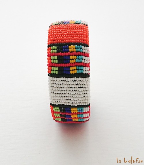 Bracelet africain Massaï large