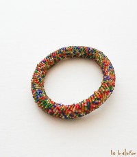 Bracelet Ethnique Massaï multicolore