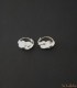 Boucles d'oreilles Peul créoles argenté