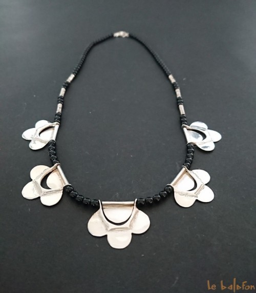 Collier ethnique Touareg en Argent