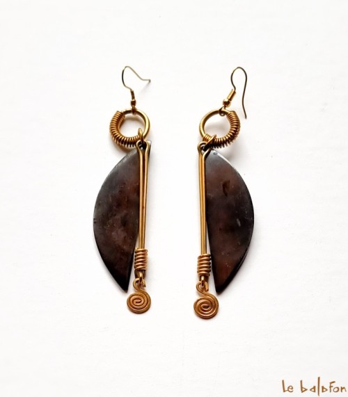 Boucles d'oreilles ethniques