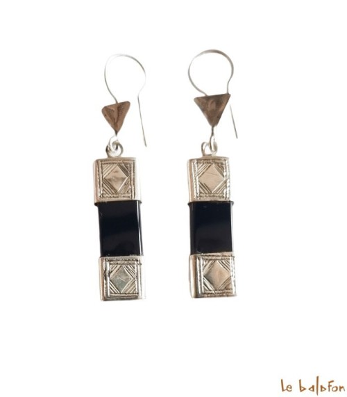 Boucles d’oreilles Touareg en Argent