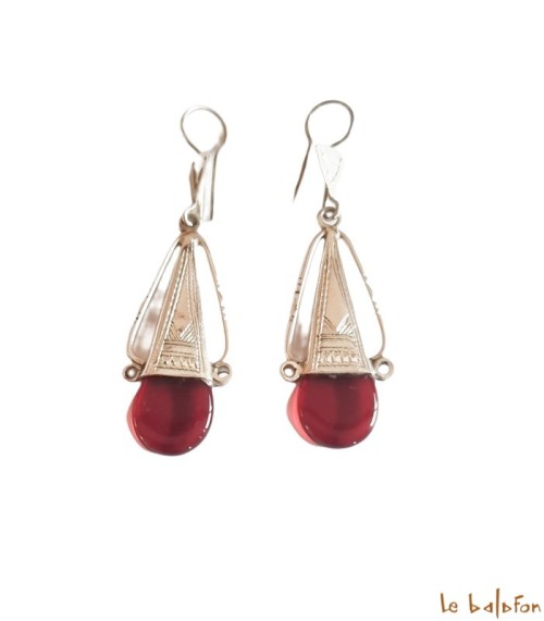 Boucles d’oreilles Touareg en Argent