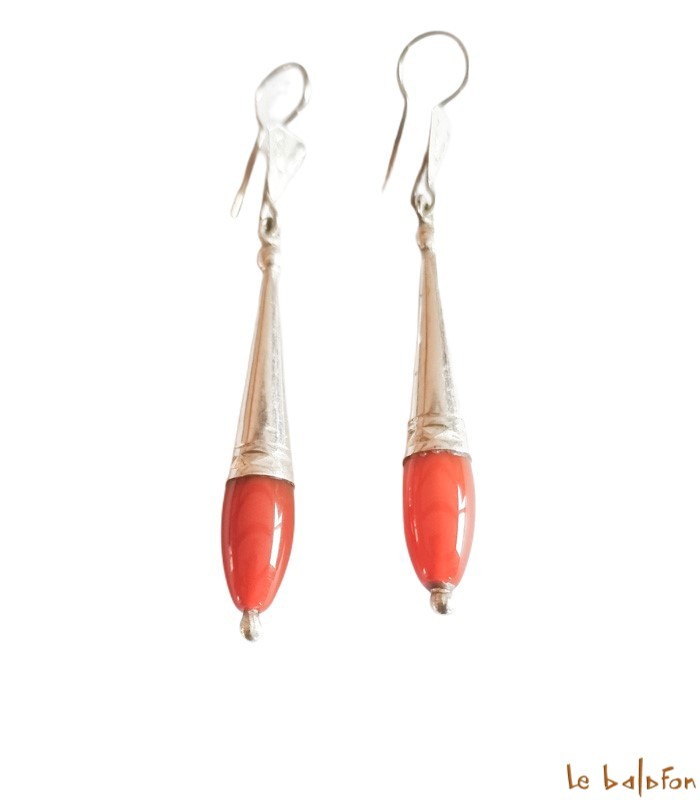 Boucles d’oreilles Ethniques Touareg en Argent