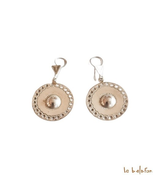 Boucles d’oreilles Ethniques Touareg en Argent