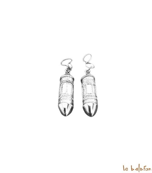 Boucles d’oreilles Ethniques Touareg en Argent