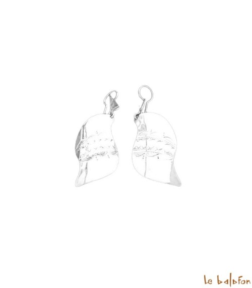 Boucles d’oreilles Ethniques Touareg en Argent