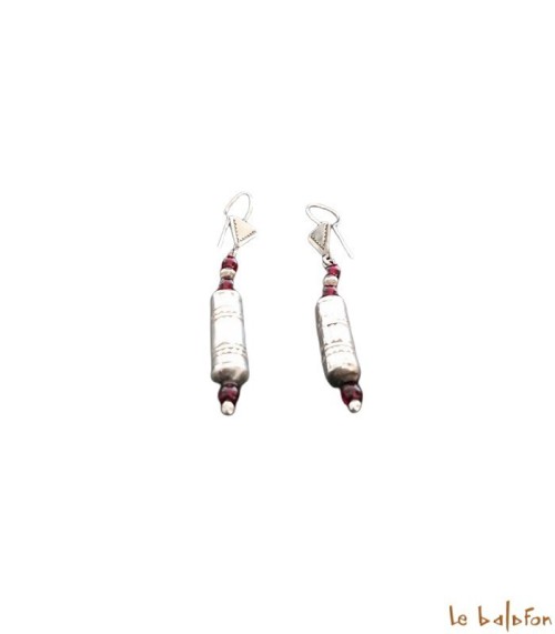 Boucles d’oreilles Ethniques Touareg en Argent