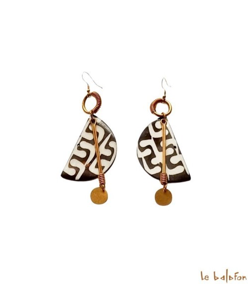 Boucles d'oreilles ethniques
