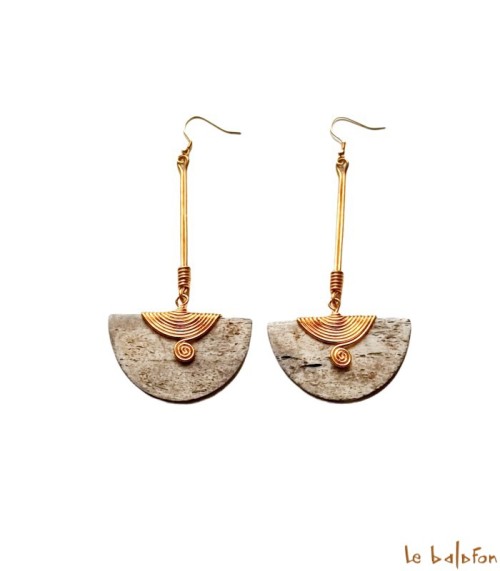 Boucles d'oreilles ethniques